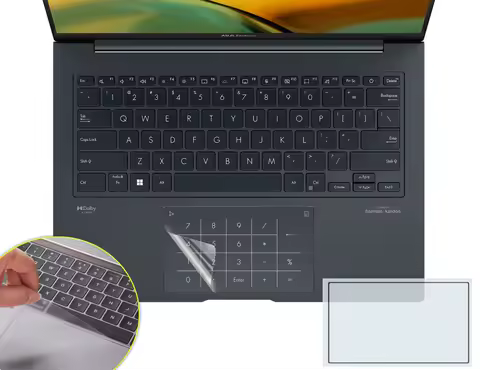 Matte For ASUS Zenbook 14 OLED 2024 UM3406 UM3406HA UM3406H UM 3406 HA Touch Pad Touchpad Protective