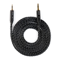 KBEAR AUX08 plus earphone cable 1.4M 2M 6ft 3.5mm Replacement Audio for Beats Braided 4N OFC Stereo 