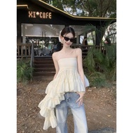 [VIDEO/ AVAILABLE] LUXURY Ruffled Strapless Bra for the Beach A48