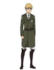 aot進擊的巨人 阿爾敏 兵團制服 Cos服