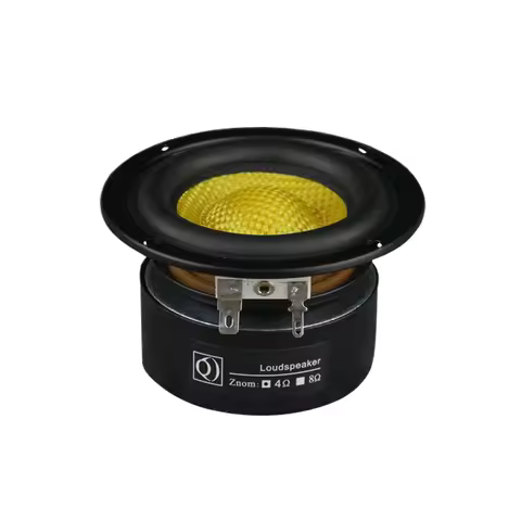 50W 4Ohm Subwoofer Speaker 3 Inch Deep Bass Loudspeaker Fiber Glass Super Subwoofer Loudspeaker Powe