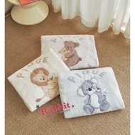 Little Rabbit Grocery Shop Japan Gelato pique Baby Series Small Animal Jacquard Fleece Blanket