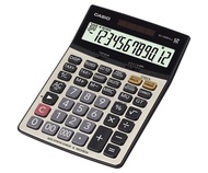 Casio Calculator เครื่องคิดเลข  คาสิโอ รุ่น  DJ-220D PLUS แบบตั้งโต๊ะ เหมาะสำหรับร้านค้า 12 หลัก สีทอง