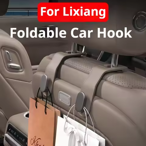For Li Lixiang L6 L7 L8 L9 I8 MEGA Car Foldable Rear Seatback Hook Leading Ideal Car Glove Box Hooks