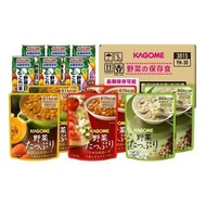 【應急食品】可果美蔬菜保鮮套裝 YH30 保存期限5年/6個月 1箱（6瓶+6種）