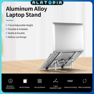 Docooler Laptop Stand Foldable Aluminum Adjustable 7 Levels - N7