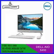 [Nextday Delivery]  DELL AIO 5410 Color: White (i7-1255U / 16G X1 / 256GB SSD / 1TB HDD / MX550-2GB / 23.8" FHD TOUCH) 3YYears Onsite Warranty By Dell