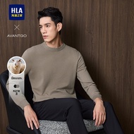 HLA | เสื้อไหมพรมแขนยาวคอปก สำหรับธุรกิจและลำลอง