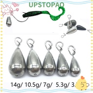 UPSTOPAO Weights 3.5/5.3/7/10.5/14g Outdoors Tungsten Sports Additional Weight Water drop Hook Conne