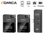 Comark COMICA BoomX-D UC1 UC2 Wireless Microphone Camera Mobile Phone Lavalier Radio Microphone