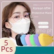 Mask KF94 Face Mask Korean Nano Fiber Mask Non-woven Protection Filter 3D Mask