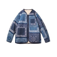 KOFU 新雪麗3M棉服衣 腰果花無領夾克外套