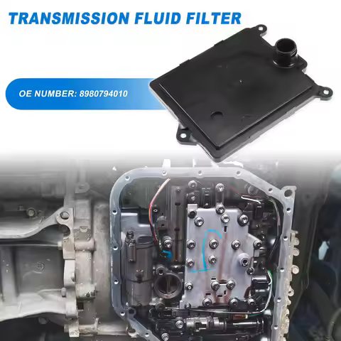 UXCELL AS68RC A465 FE180 A860E A861E Automatic Transmission Filter Oil Pan Fit for Isuzu NPR 2007-20