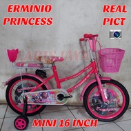 sepeda anak perempuan 16 inch , sepeda mini 16 atlantis , sepeda anak murah , sepeda keranjang anak 16 inch