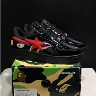 A Bathing Ape (BAPE) BAPE STA Lightning star Low cut casual shoes Couple sports shoes T7LK N943 hh