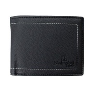 [SHOPEE EXCLUSIVE] John Langford Of London Men Pu Leather Standard Wallet With Flip - Black Jlwp108P