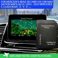32G brand new for Mercedes-Benz SD card V19 car navigation map (A213) 2022 - 2023 Mercedes C-Class W