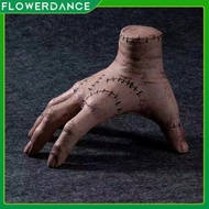 Wednesday Addams Cosplay Model Hand Addams Family Halloween Party Costume Props Scary Prank Toy flow