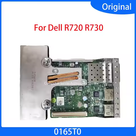Original Network Card 0165T0 165T0 BCM57800S SFP+ 1G Electrical RJ45 +dual 10G Gigabit Optical Port 
