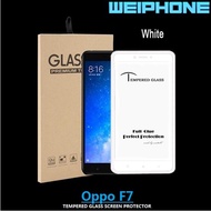 Tempered Glass Full Screen Protector For Oppo F7