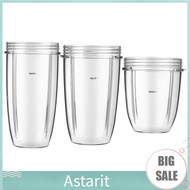 [astarit]600W/900W Large Universal Replacement for Nutribullet Blender Cups Mug Cup