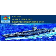 Trumpeter 1/700 American CVN-74 John C Stannis Aircraft Carrier Assembled Model 05733