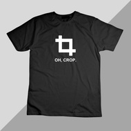 OH CROP ROUND NECK SHORT SLEEVE T SHIRT CC 5Cf6