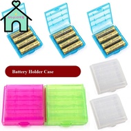OTUINSG 4 AA AAA Organizer For 14500 10440 Coloful Battery Holder Storage