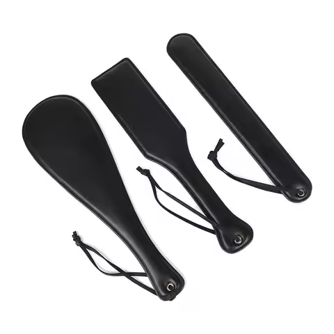 Slap Design Spanking Paddle Soft PU Leather BDSM Bondage Whip For Couples Kinky SM Games Toys