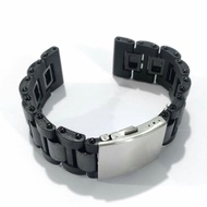 24MM WATCH STRAP RUBBER WATCH STRAP COMBI PLASTIC HINGE MODEL 24 MM