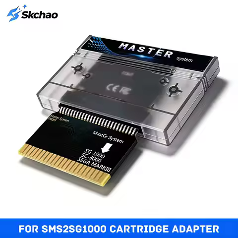 SMS2SG1000 Cartridge Adapter for Sega Master System (US) to MARK III/SG-1000/SC-3000 with Enable FM 