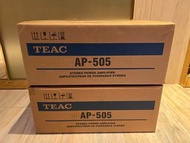 TEAC AP-505 Stereo Power Amplifier x 2 / 兩部 AP-505 立體聲後級功率擴音機