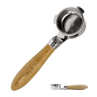 NEOUZA Espresso Bottomless 54mm Portafilter ดีไซน์ก้นแบนสำหรับการวางที่มั่นคง เข้ากันได้กับเครื่องชง