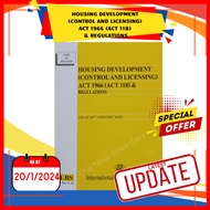 Housing Development (Control and Licensing) Act 1966 (Act 118) & Regulations [As At 20th January 202