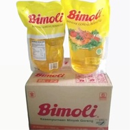 BIMOLI MINYAK GORENG 2L 1 DUS - 1 Carton Minyak Goreng 2L - Minyak Goreng Bimoli