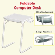 【READY STOCK】 Height Adjustable Beside Table - TABLE / OUTDOOR / Foldable Table / Furniture / Fold T