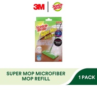 3M Scotch Brite Super Mop Microfiber Mop Refill, 1 Pack