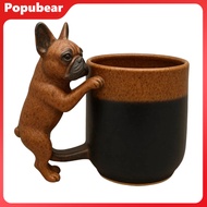 Dachshund Coffee Mug Handcrafted Bulldog Mug Funny Resin Animal Mug Personalized Gift for Dog Lovers