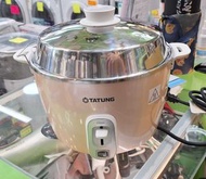 全不鏽鋼電飯煲 6人份 6杯米 TAC6RM Tatung 大同 香港標準 TAC06RM