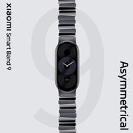 Original Design Asymmetrical Metal Strap for Xiaomi Band 10 Wristband Sport Fashion Stainless Steel 