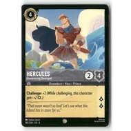 Disney Lorcana Single Chapter 6 Azurite Sea - Hercules Unwavering Demigod
