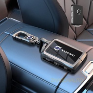 Car Remote Key Case For Volvo xc60 s90 c40 s60 v40 xc40 volvo xc90 v60,Zinc Alloy Full Protection Co