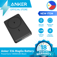 Anker 334 Magnetic Power Bank 10000mAh Wireless Portable Charger 20W Fast Charging Battery Pack with