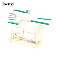 Ioensy Parrot Playground Multipurpose Perch Play Exercise Activity Center for Cockatiels Lovebirds C
