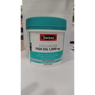 Swisse Ultiboost Odourless Fish Oil 1000mg 200 Caps