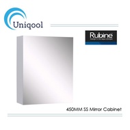 RUBINE 450MM Mirror Cabinet - Pearl White