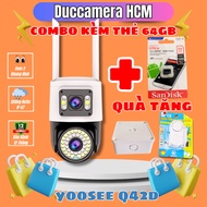 Q42d Camera Combo With 64GB Memory Card, 15-day storage, view 2 frames, 9.0mpx sharp, waterproof, 36