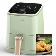 Replete Fryer 2Qt, Stainless Steel Air Fryer Oven with CONTROL Knob, Digital Touchscreen