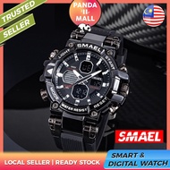 [Limited Promo FREE 1 WATCH] ORIGINAL SMAEL 8027 Sport Watch 50M Waterproof Original Sports Men Watc