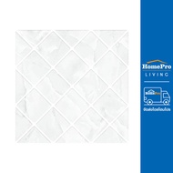 HomePro กระเบื้องพื้น 16x16 นิ้ว วังวารี เทา A 0.96M2 แบรนด์ ภูผา